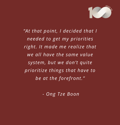 Quote for Portfolio Revisits: Ong Tze Boon